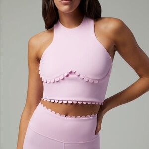 IVL Scallop Corset Tank Peony Large